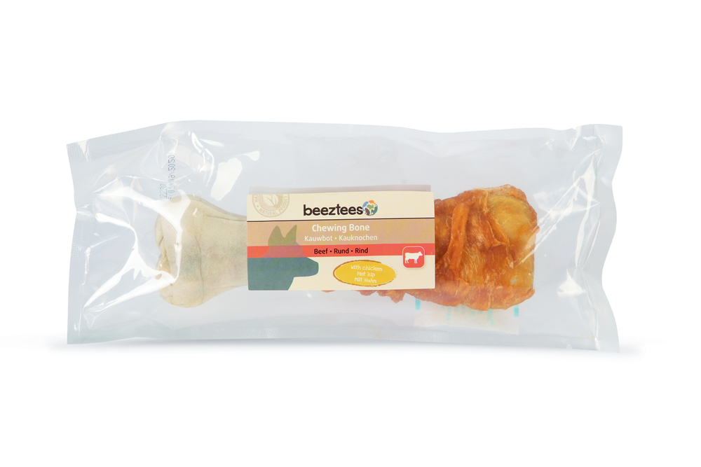 Beeztees Kauwbot - Hondensnack - 1 Stuks - kip - L Beeztees Kauwbot - Hondensnack - 1 Stuks - kip - L