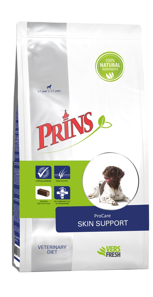 Prins Dieet ProCare Skin Support - Hondenvoer veterinair - 3 Kilogram - eend