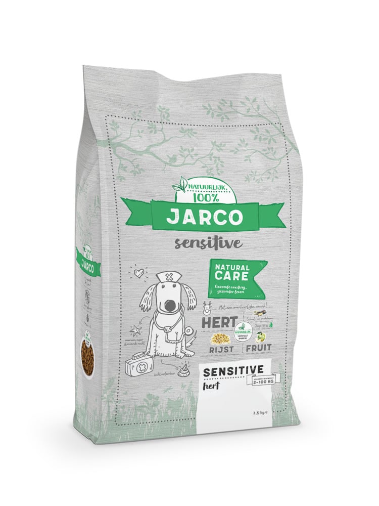 Jarco Dog Sensitive - Hondenvoer - 2500 Gram - hert