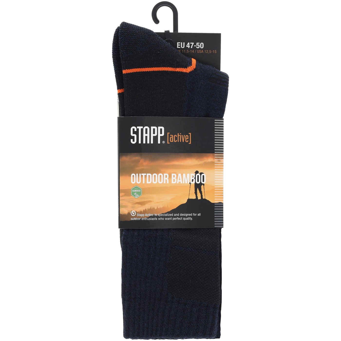 STAPP Outdoor bamboo  - Wandelsokken - Blauw - 35-38