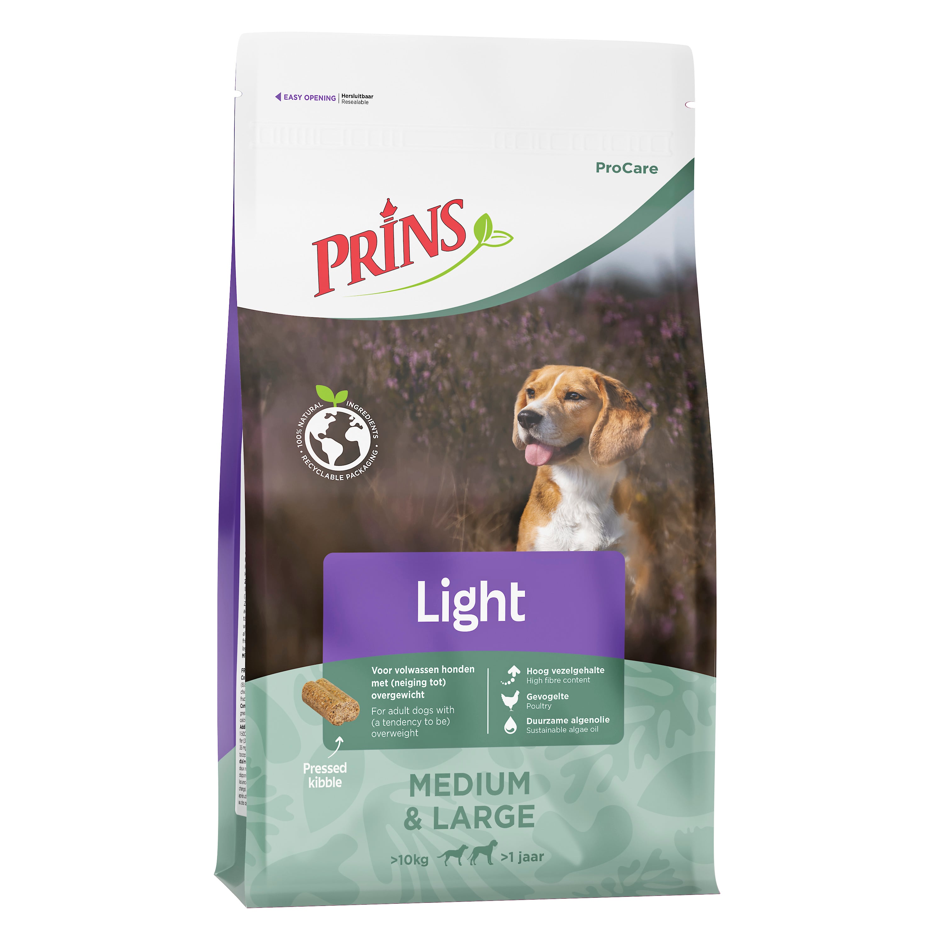 Prins ProCare Light Low Calorie - Hondenvoer - 3 Kilogram - gevogelte