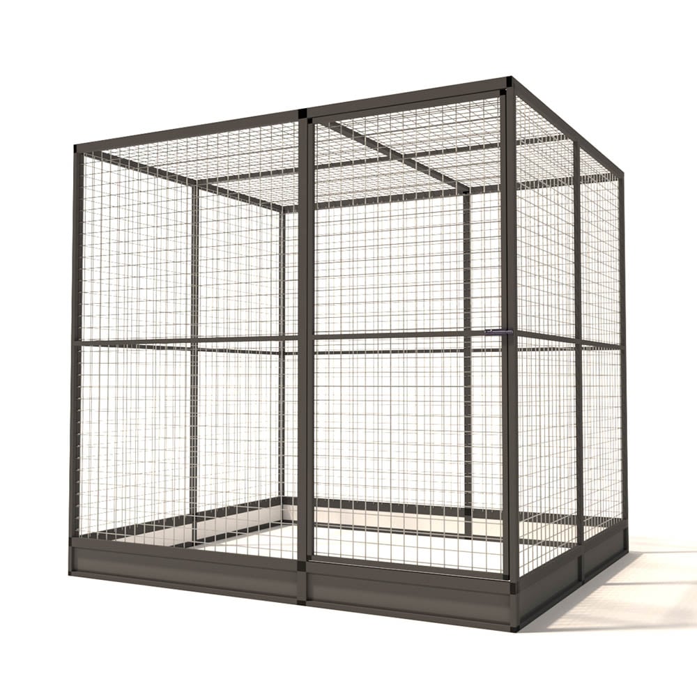 Glorenza Noa - Kattenren - Antraciet - 193x176x207 cm Glorenza Noa - Kattenren - Antraciet - 193x176x207 cm
