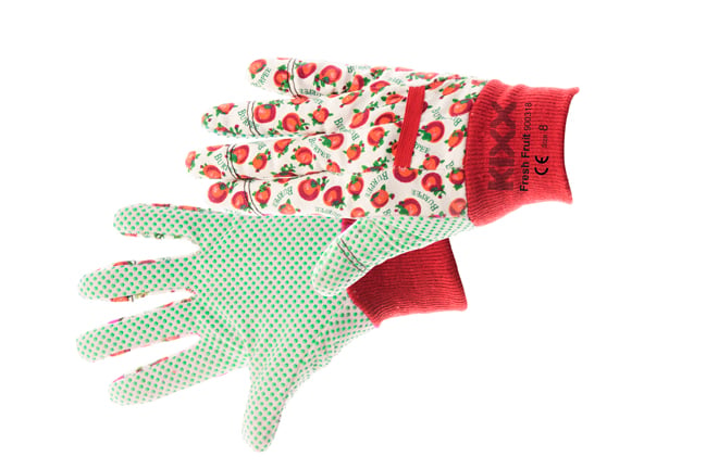 KIXX Fresh Fruit - Tuinhandschoenen - Wit - 8
