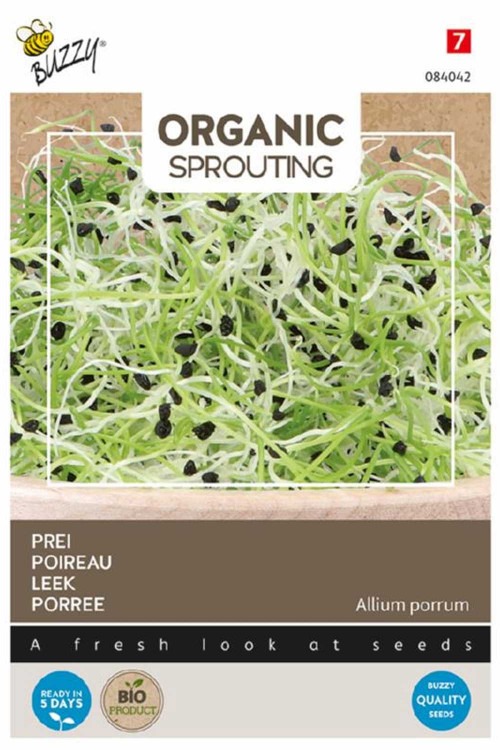 Buzzy® Organic Sprouting - Prei - 30 Gram