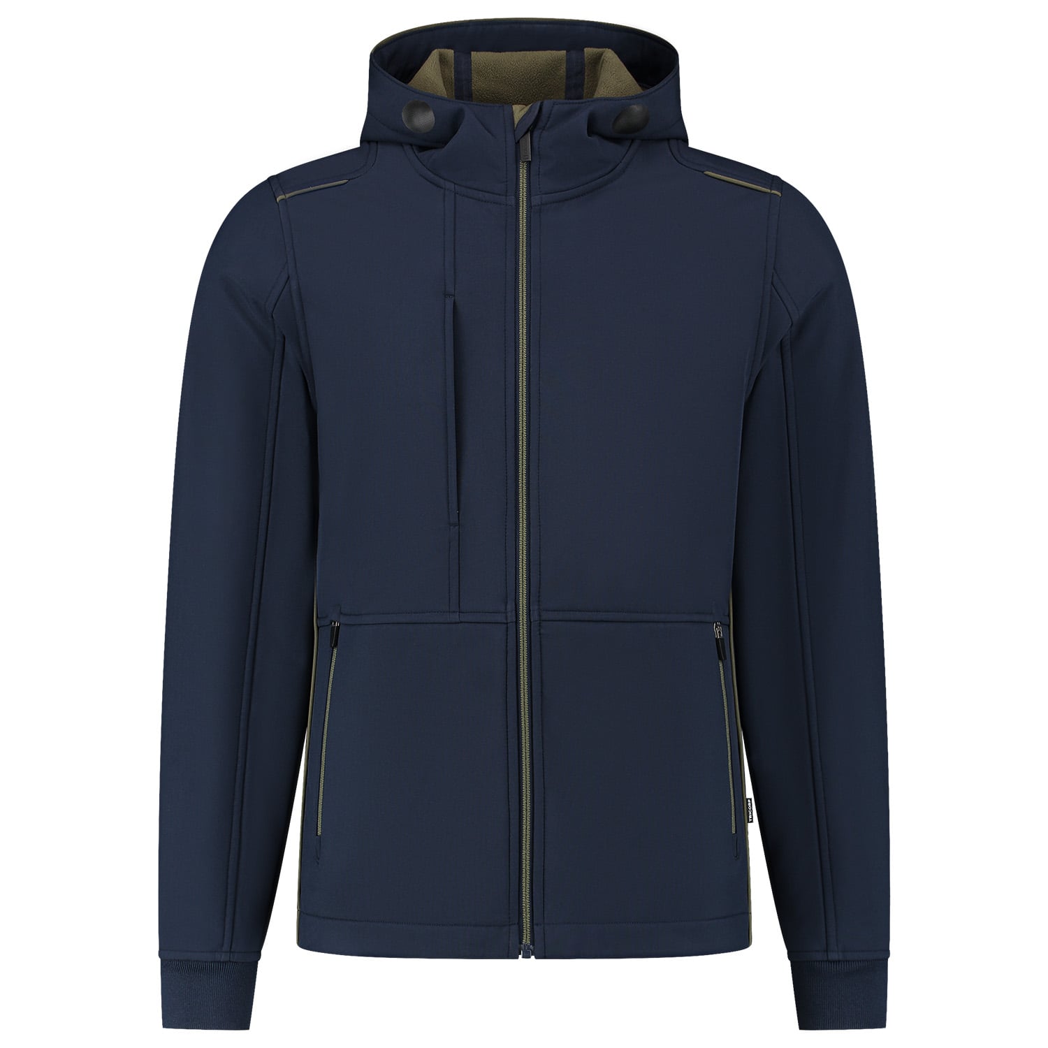 Tricorp Accent 402705 - Softshell jas - Blauw / Taupe - L Tricorp Accent 402705 - Softshell jas - Blauw / Taupe - L