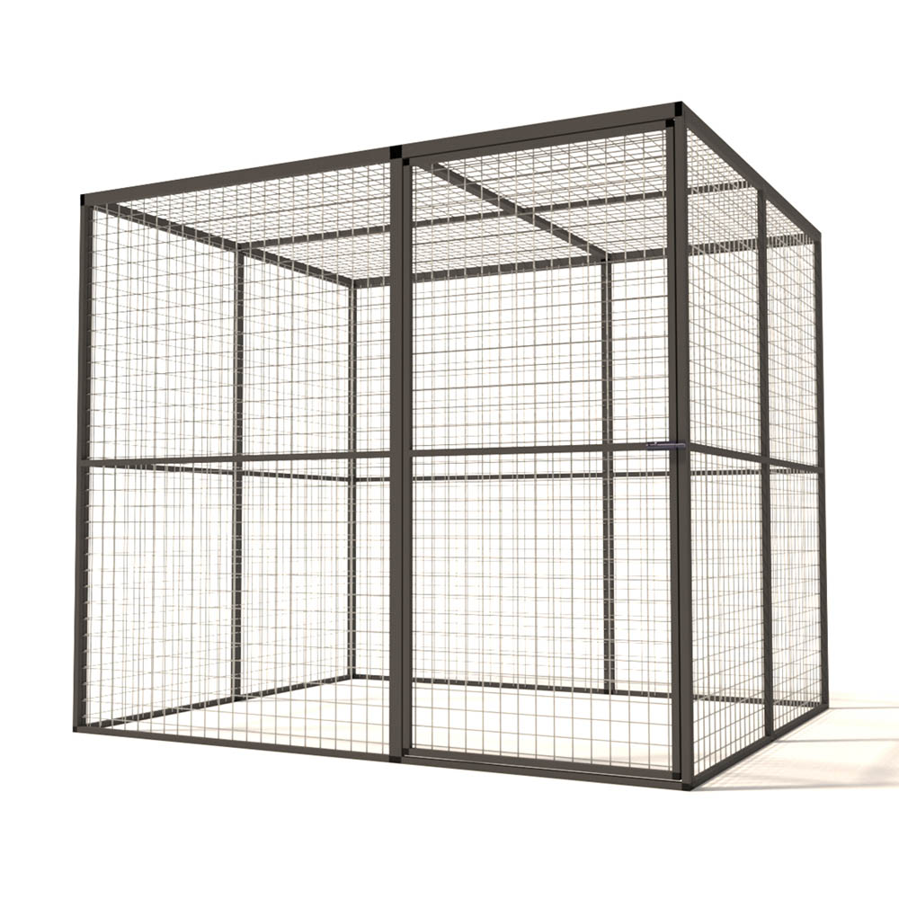 Glorenza Lilly - Kattenren - Antraciet - 178x176x207 cm Glorenza Lilly - Kattenren - Antraciet - 178x176x207 cm
