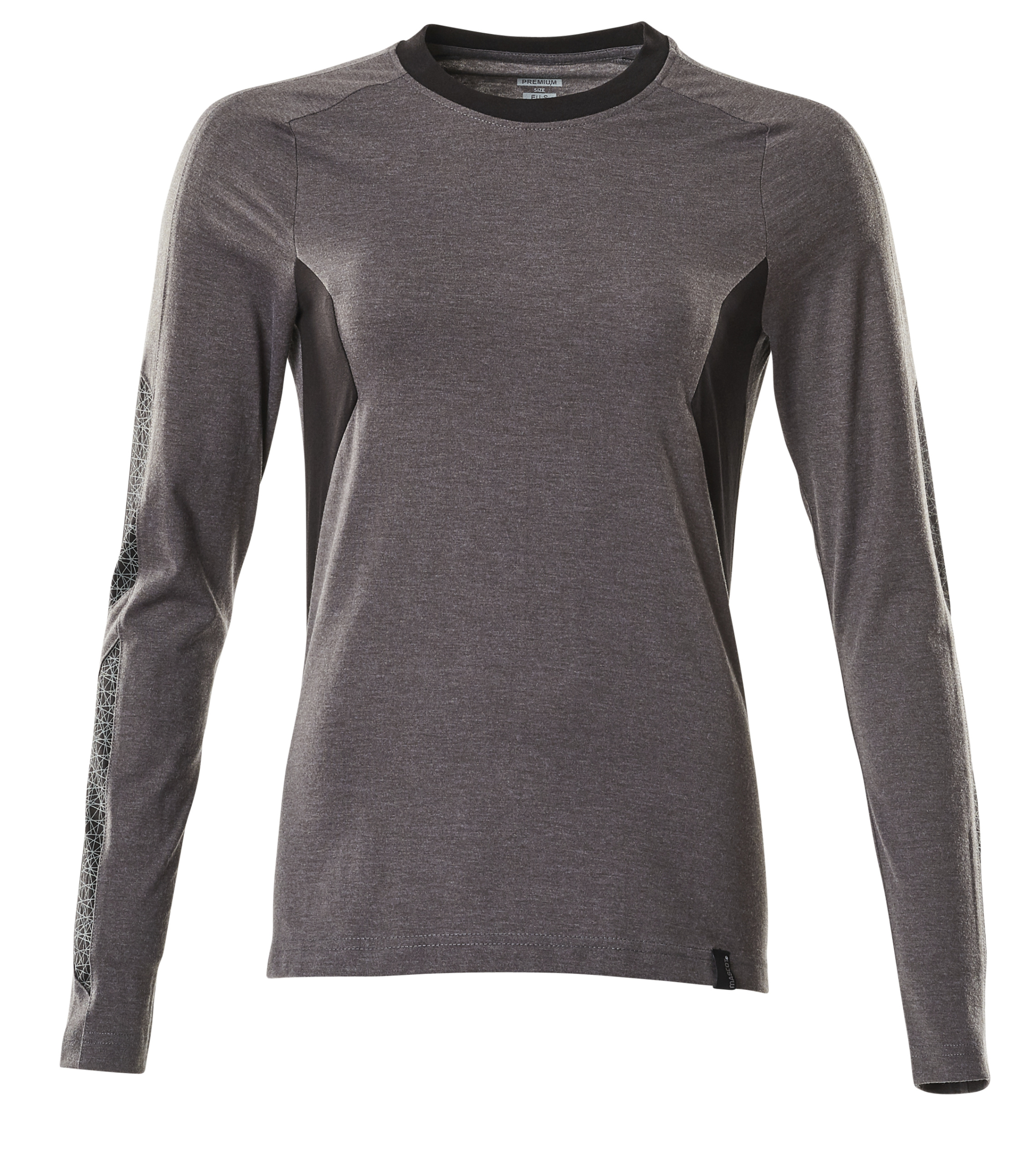 Mascot Accelerate Dames - T-shirt - Antraciet/Zwart - XL