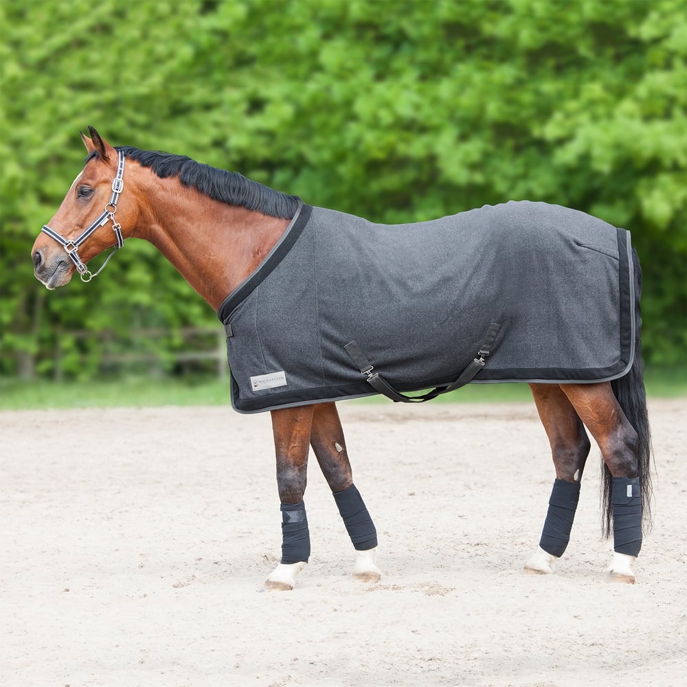 Waldhausen Esperia Zweetdeken - Paardendeken - Grijs - 125/175