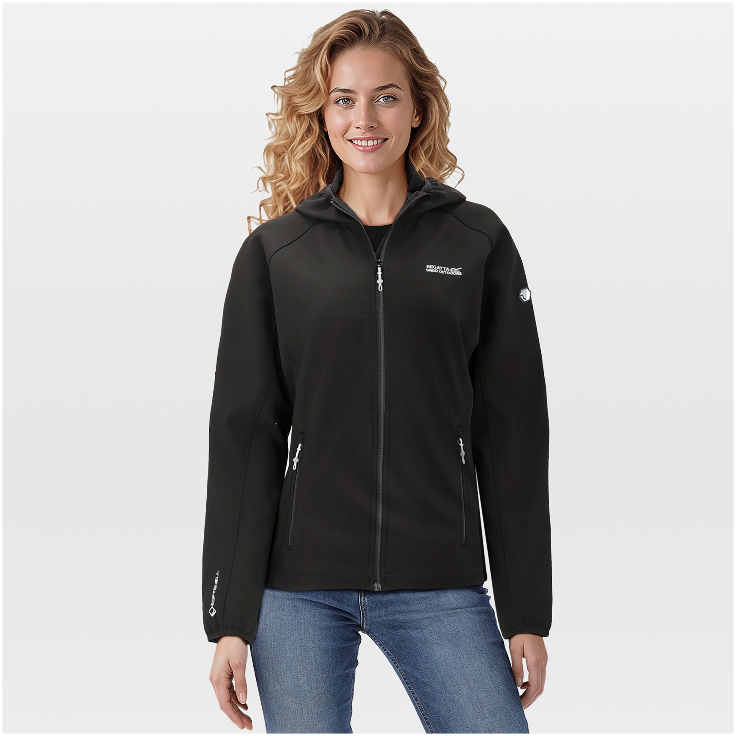 Regatta Arec III - Softshell jas - Zwart - 46