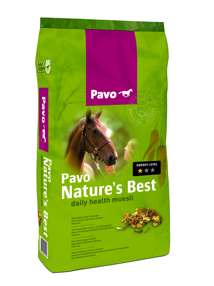Pavo Nature's Best - Basisvoeding - 15 Kilogram - Zak