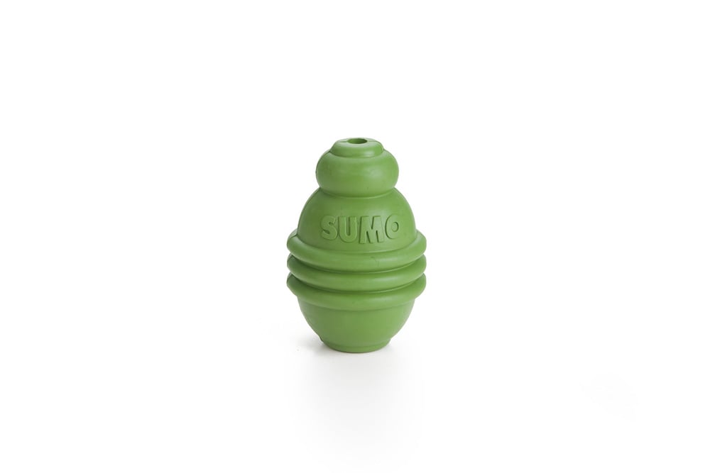 Beeztees Sumo Play - Vulbaar Hondenspeelgoed - groen - 8x13x6 cm - S