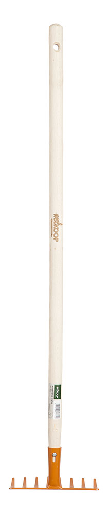 Welkoop Kinderharkje - Harken - Kindertuingereedschap - 15 cm - Oranje - 75 cm