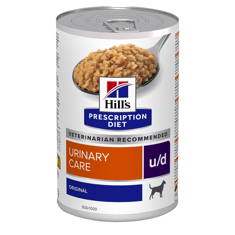 Hill's Prescription Diet U/D Urinary Care - Hondenvoer veterinair - 0.37 Kilogram - gevogelte