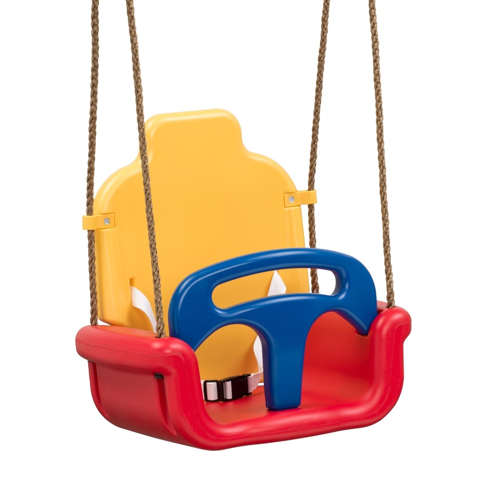 Swing King Plastic - Groeischommel - Rood - Kunststof