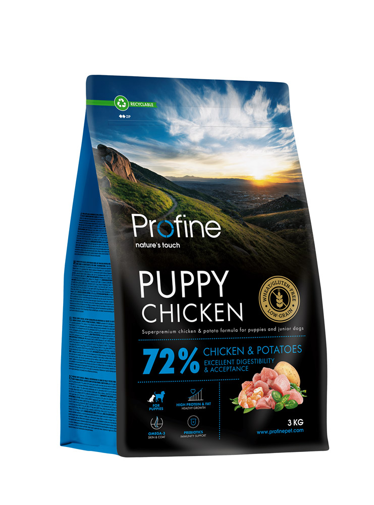 Profine Puppy Chicken & Potatoes - Hondenvoer - 3 Kilogram - kip