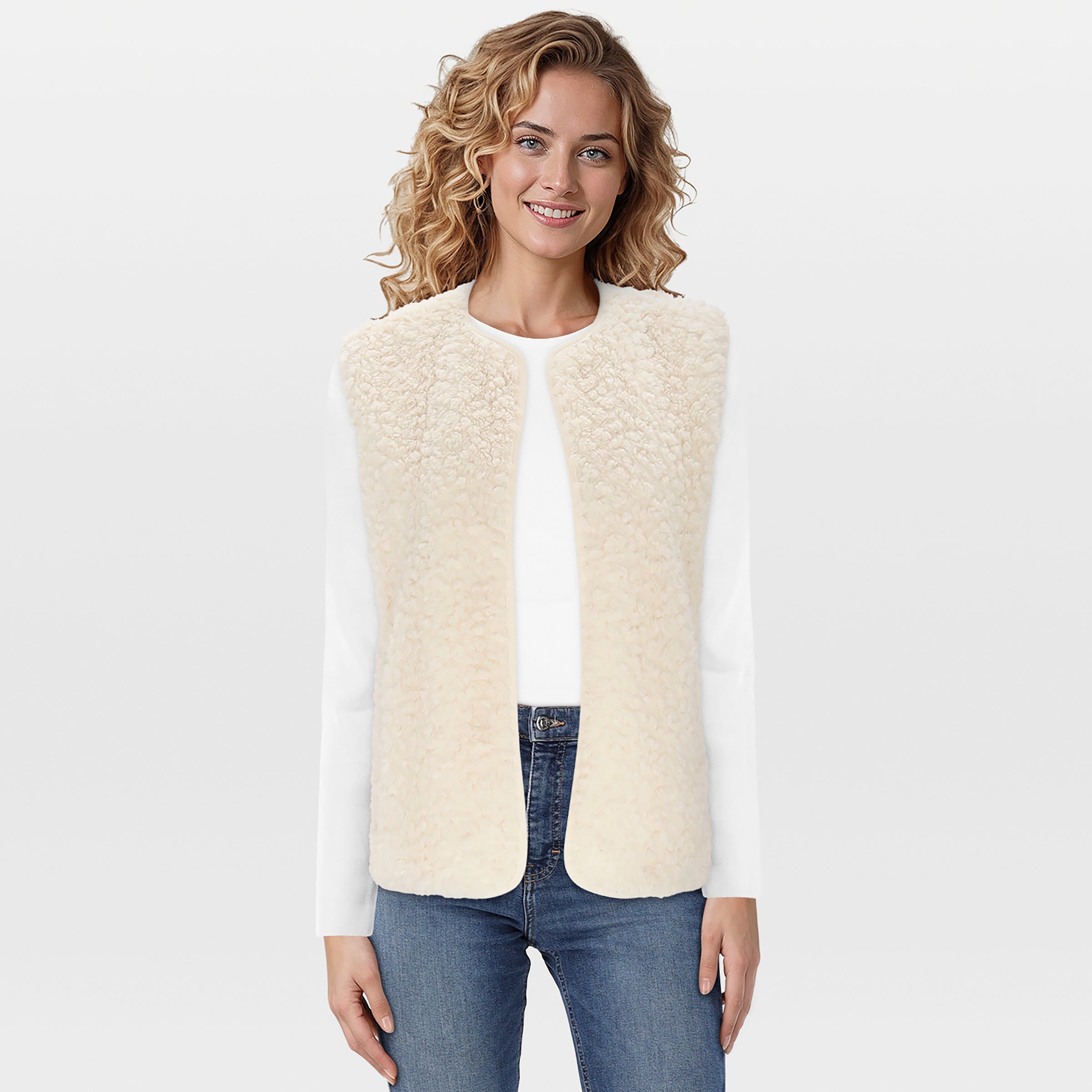 Veleste Siami - Gilet - Offwhite - 36 Veleste Siami - Gilet - Offwhite - 36
