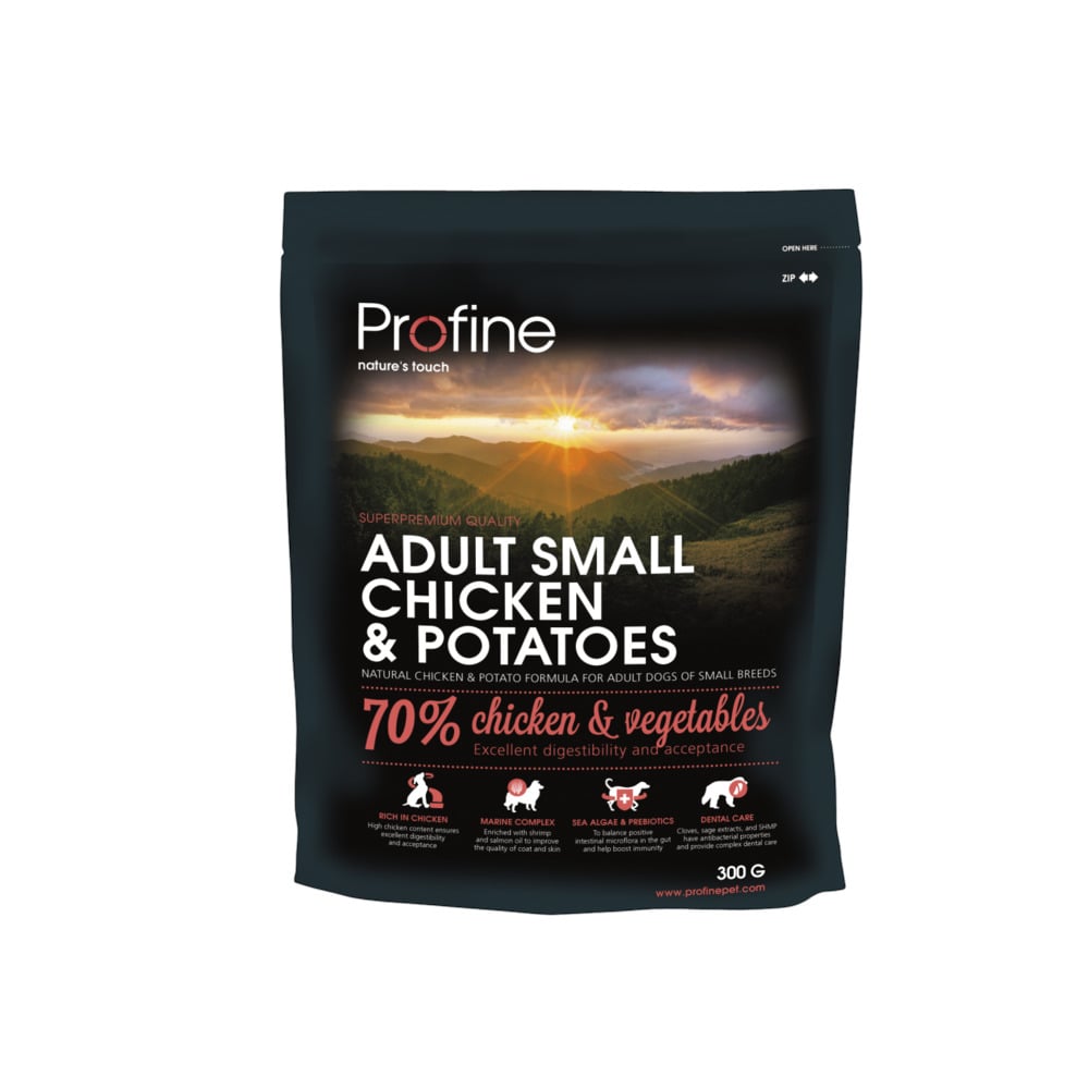 Profine Adult Small Breed - Hondenvoer - 0.3 Kilogram - kip