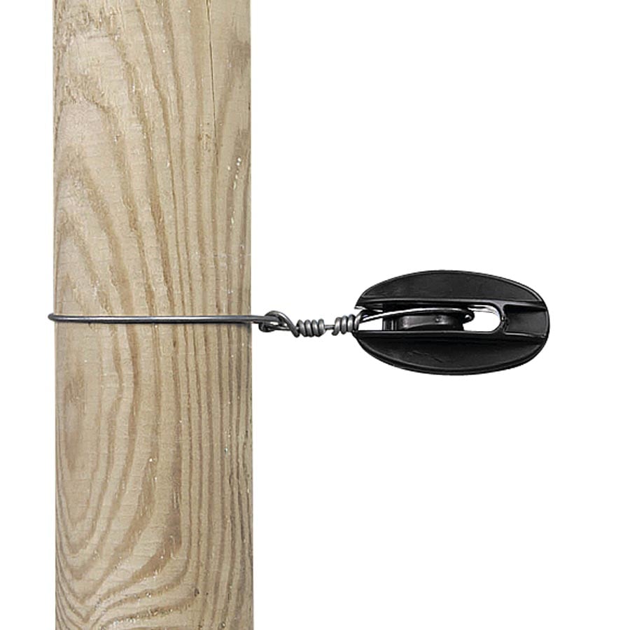 Gallagher - Hoekisolator S - 20.5 cm - 100 Stuks - Zwart - 39 cm