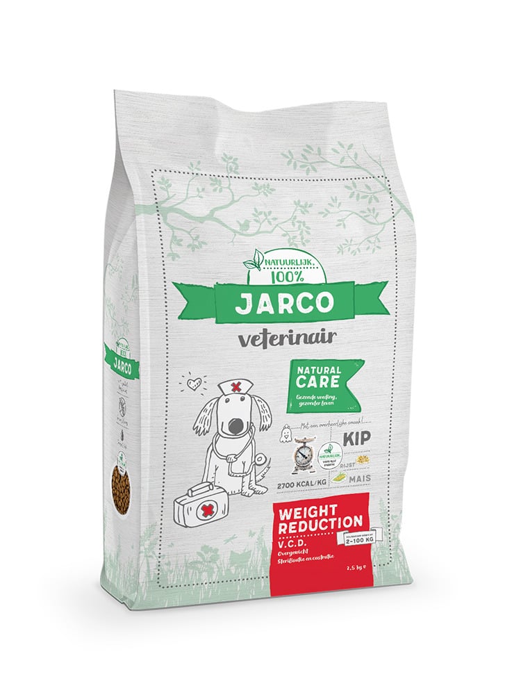 Jarco Weight Reduction - Hondenvoer veterinair - 12.5 Kilogram - kip