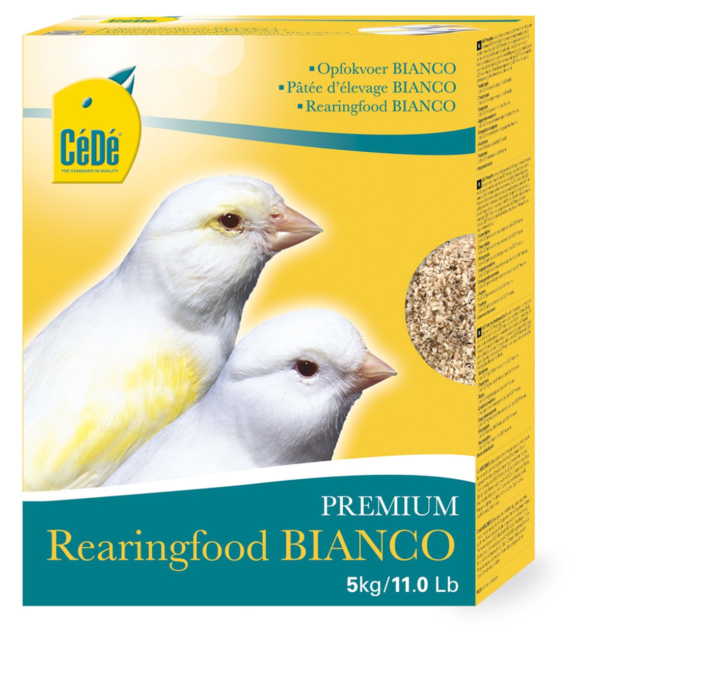 Cede Eivoer Opfokvoer Bianco - Vogelvoer - 5 Kilogram - Aanvullend voer
