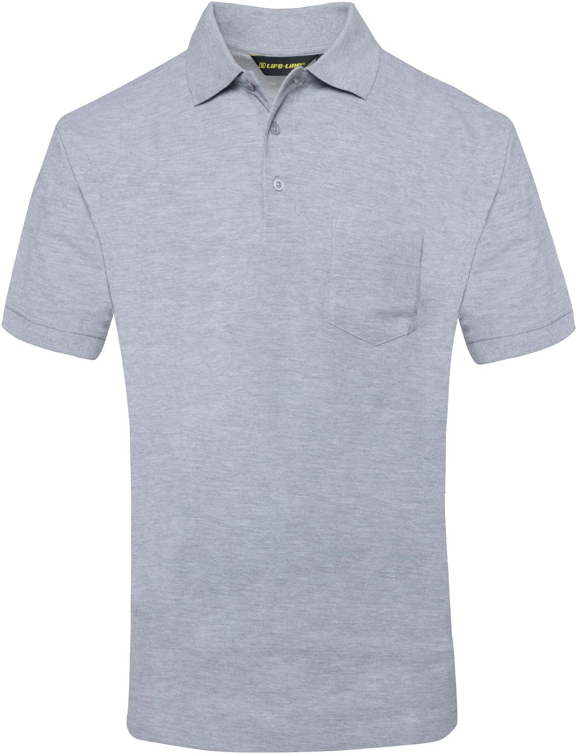 Life-Line Nick Poloshirt - Grijs melange - 3XL