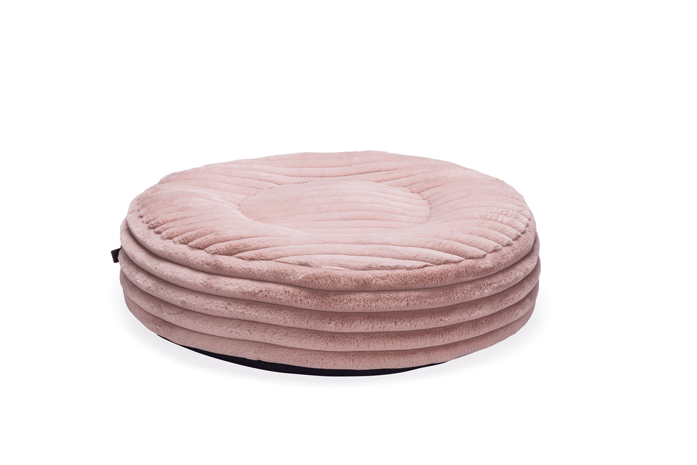 Designed by Lotte Reza - Hondenkussen - Roze - 16x65x65 cm - Klein