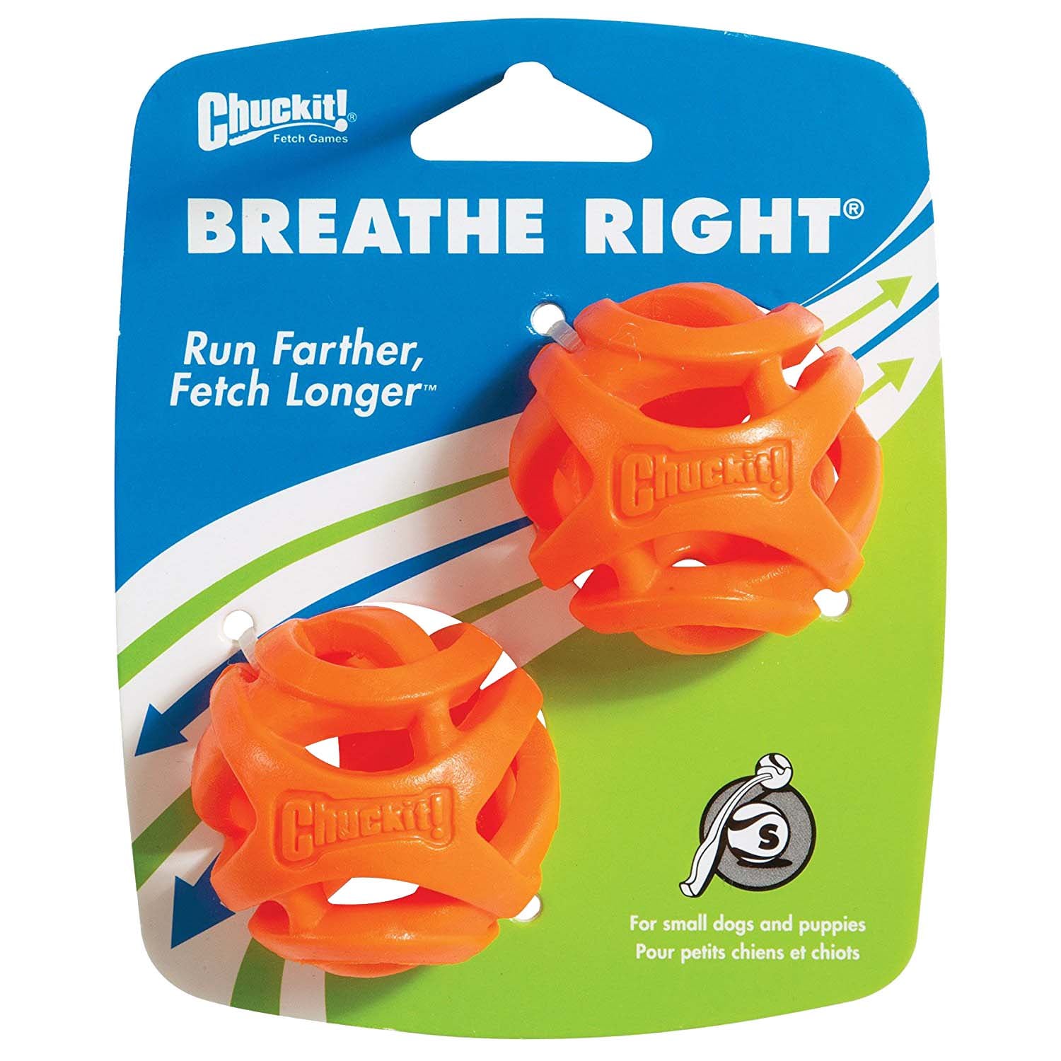 Chuckit Tennisbal -  Apporteren - Hondenspeelgoed - oranje - 13.5x12.6x5 cm - S
