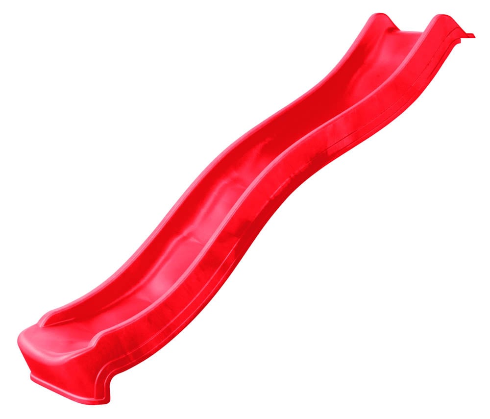 Swing King - Glijbaan - Rood - Kunststof - 220 cm