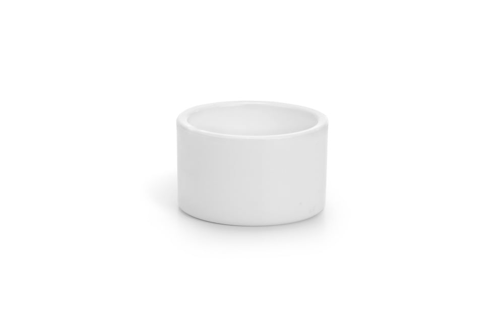 Beeztees Vogelbakje Rond - Vogel accessoires - Wit - Klein