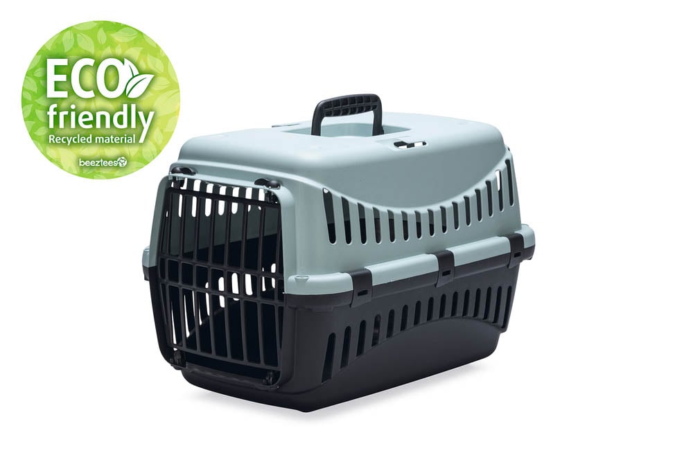 Beeztees Gypsy eco - Reismand - Lichtblauw/zwart - 29x26x45 cm