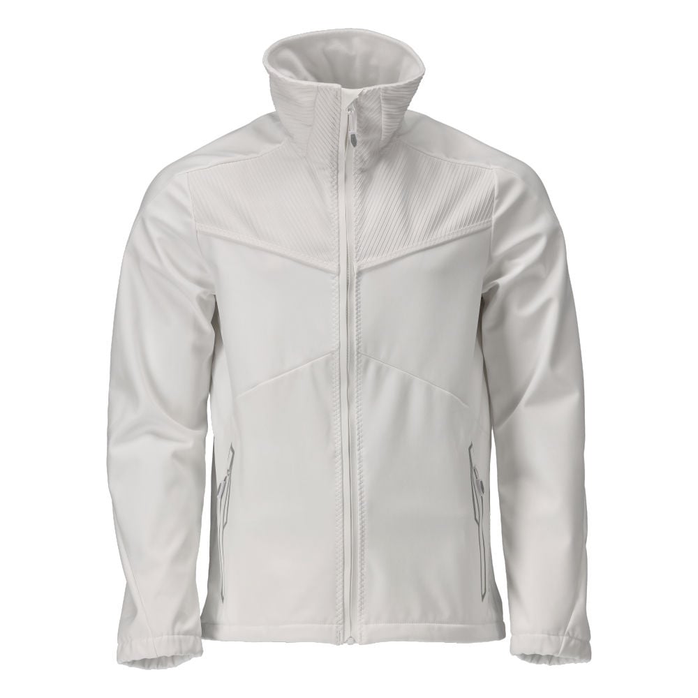 Mascot Customized 22302 - Softshell jas - Wit - XL