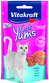 Vitakraft Cat Yums - Kattensnacks - 40 Gram - zalm