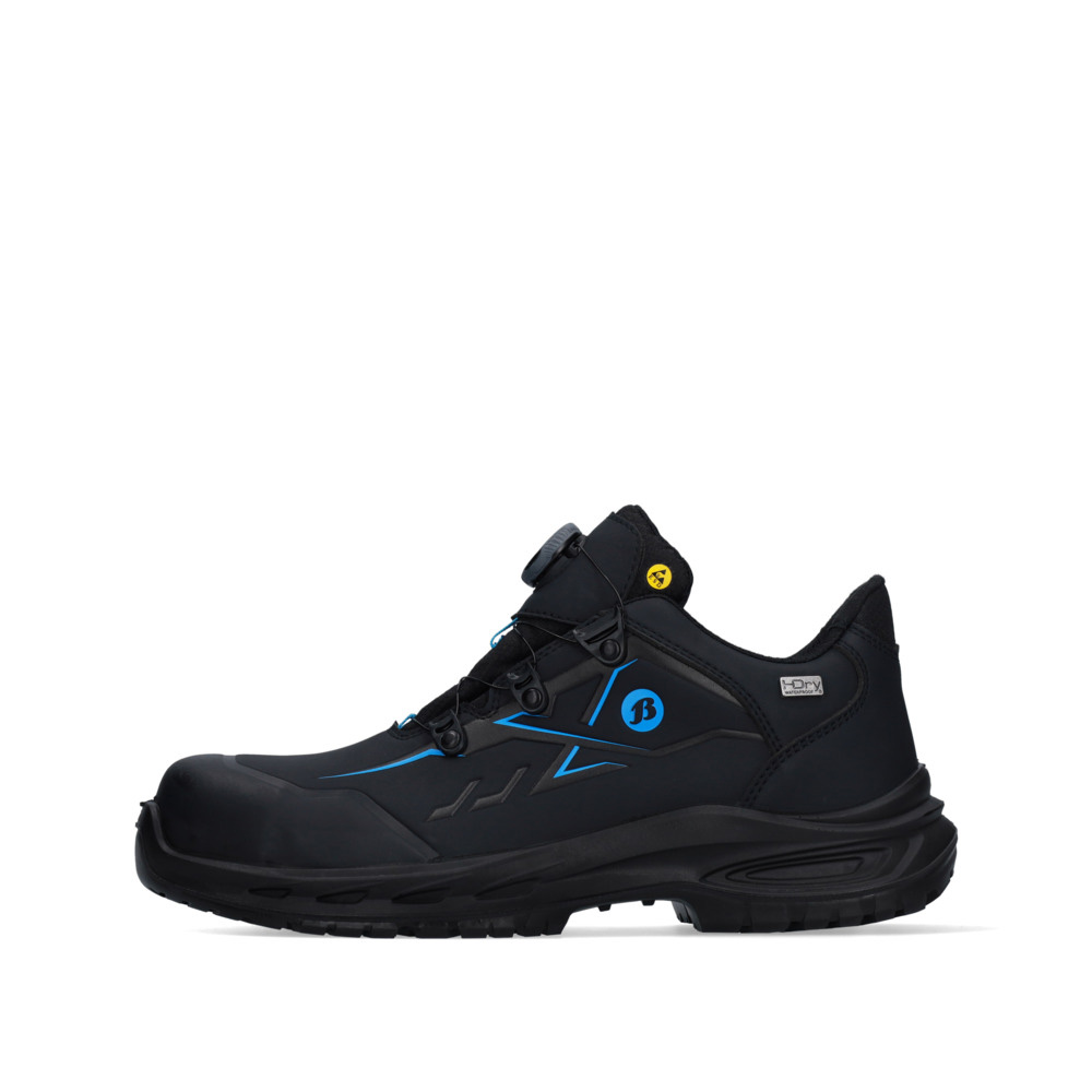 Bata Powder XW - Brede Leest - Werkschoenen - Zwart - 46