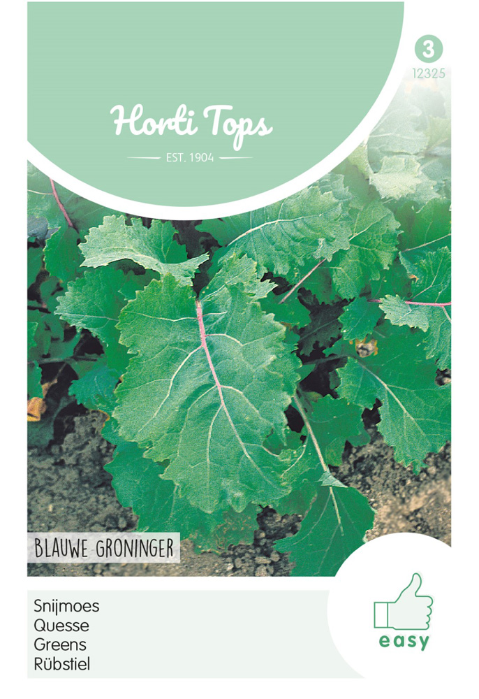 Hortitops Snijmoes Quesse de Groningue - Snijmoes Blauwe Groninger Blauwe Groninger - Overige groenteplanten