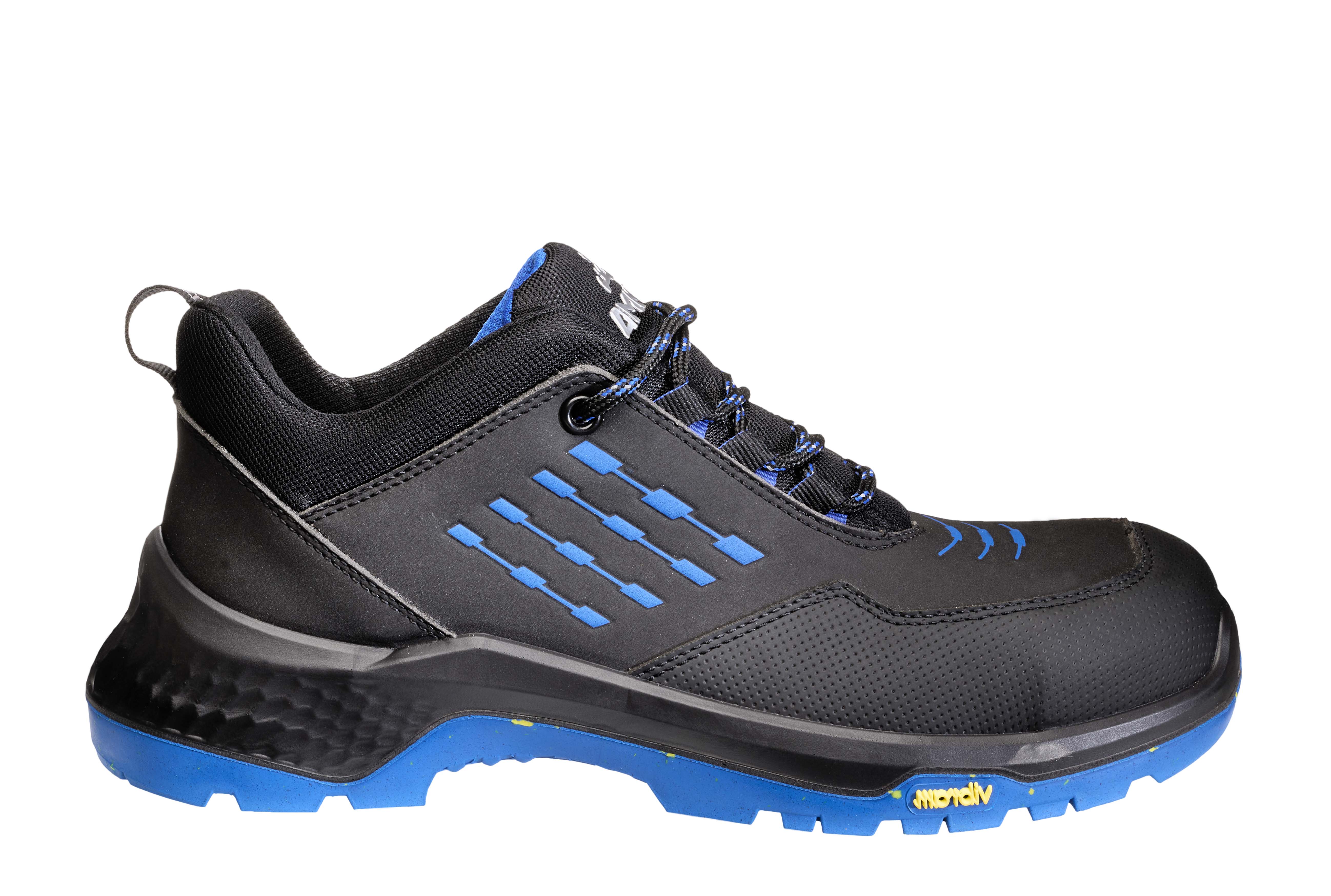 Emma Crossforce X Low D - Werkschoenen - Zwart, Blauw - 48