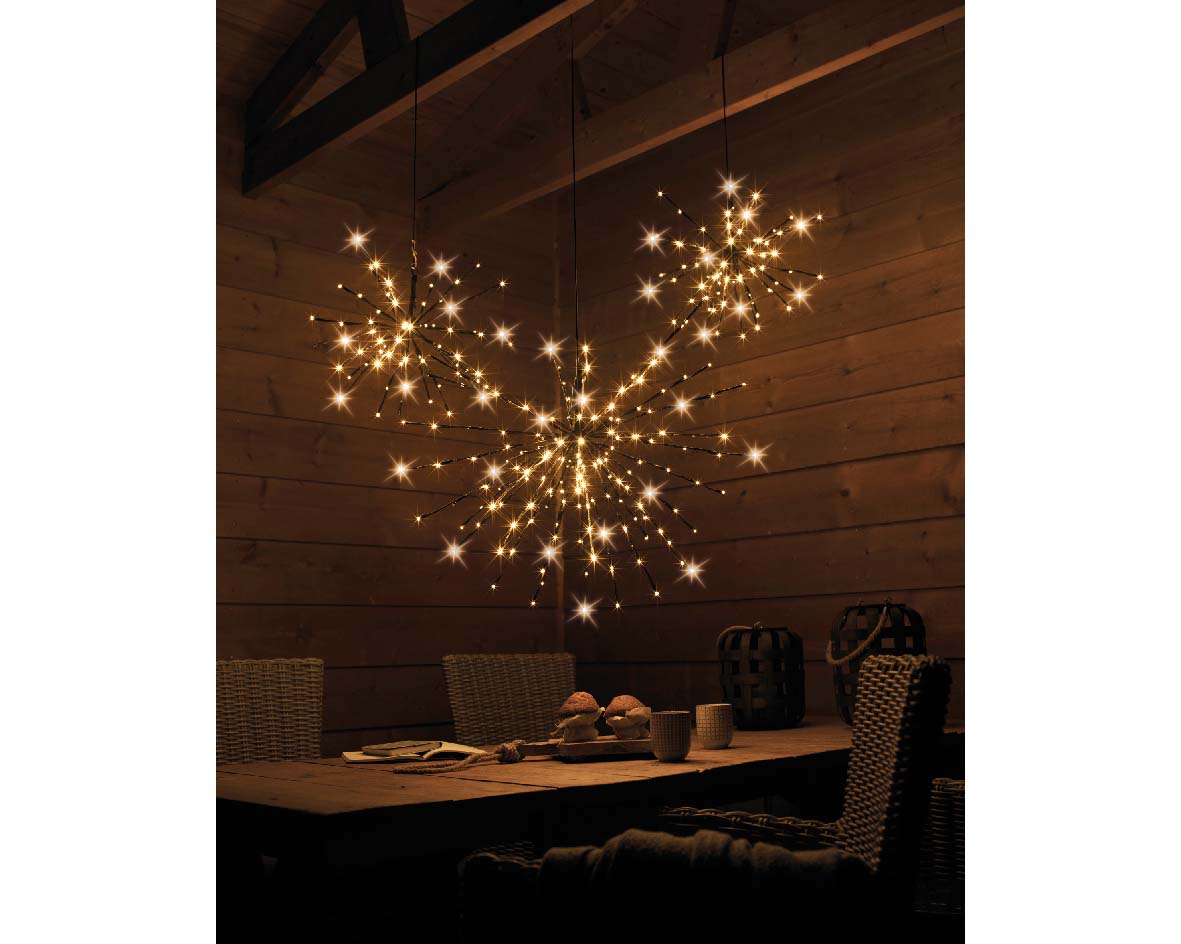 Lumineo - Poolster - 160 - Klassiek warm wit - 70 cm