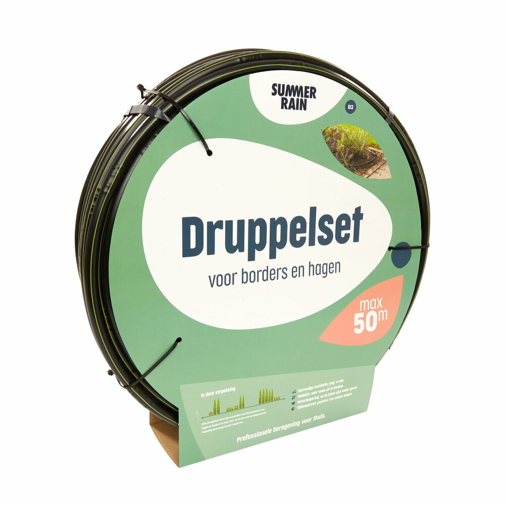 SummerRain Borders en hagen - Druppelset - 50m - 50 m