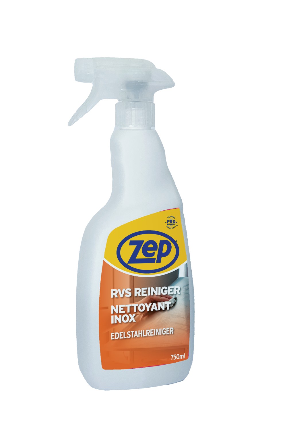 Zep - RVS reiniger - 1 Milliliter - 11 cm