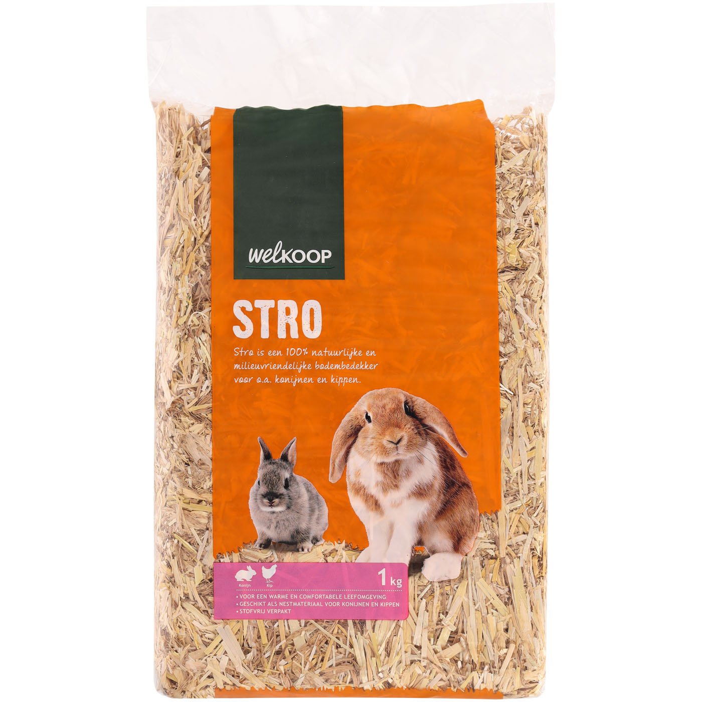 Welkoop Stro - Bodembedekker - 1 Kilogram