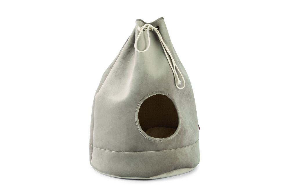 Designed by Lotte Vilar - Kattenhuis - Grijs - 60x45x45 cm