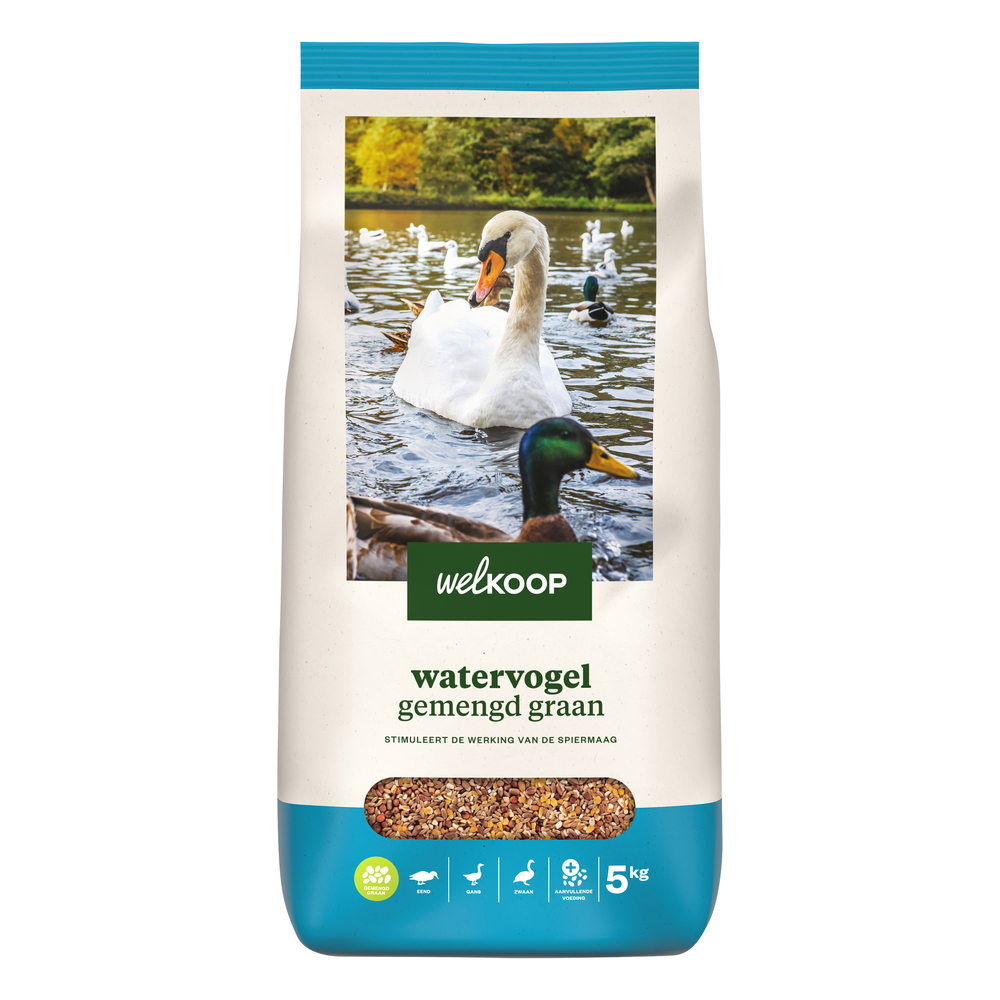 Welkoop Gemengd graan - Watervogelvoer - 5 Kilogram