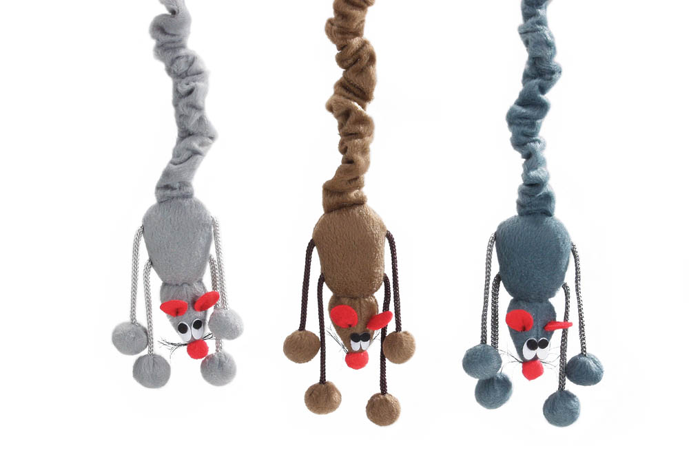 Beeztees Bungee - Kattenspeeltje - Multi