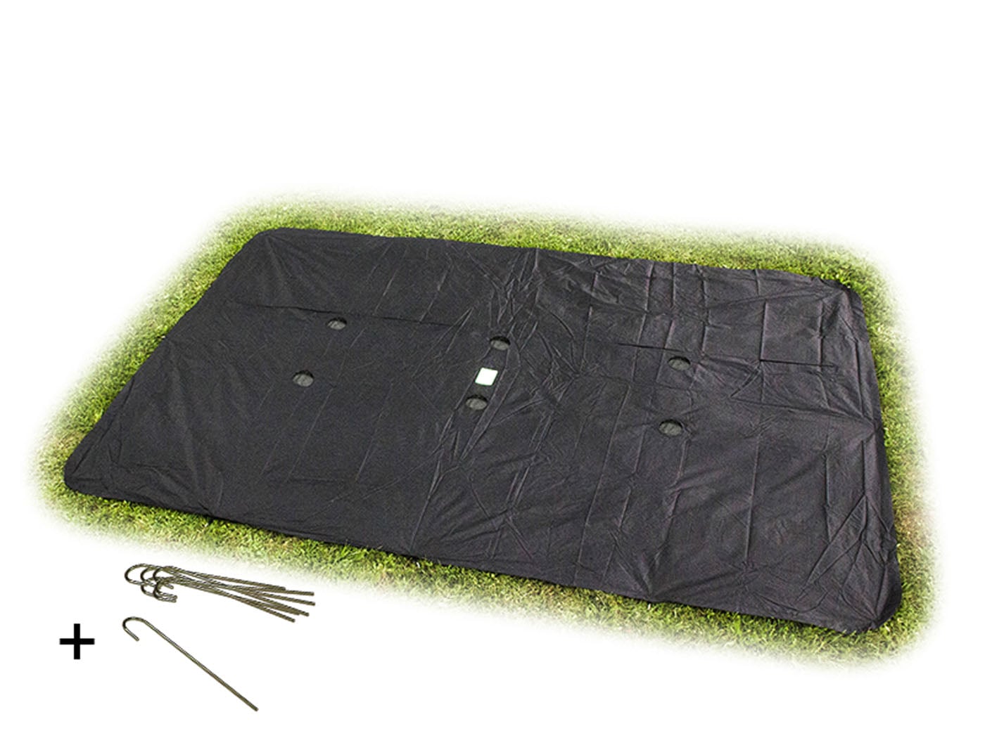EXIT Supreme Weather Cover - Trampolinehoes - Zwart - 200x400 cm