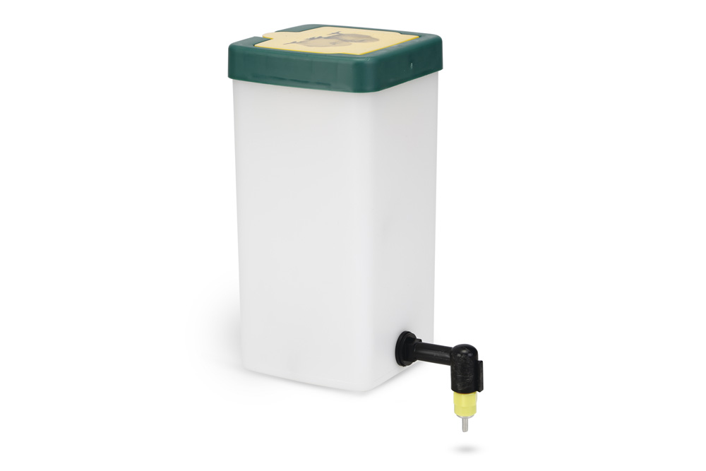 Olba Drinkfles - Kuiken - Transparant - 18x8.5x13.5 cm