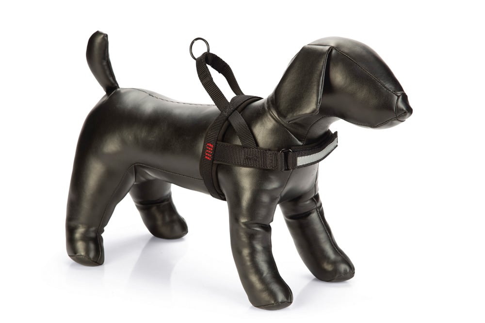 Beeztees Premium Parinca - Hondentuig - zwart - 32 tot 43 cm