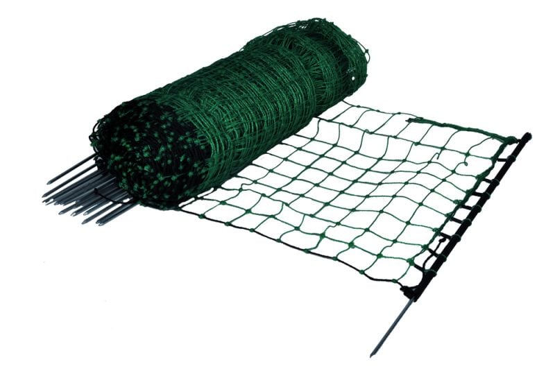 Gallagher Hobbynet enkele pen - Afrasteringsnetten - 65 cm - 50 Meter - Groen - 15 cm - 5000 cm Gallagher Hobbynet enkele pen - Afrasteringsnetten - 65 cm - 50 Meter - Groen - 15 cm - 5000 cm