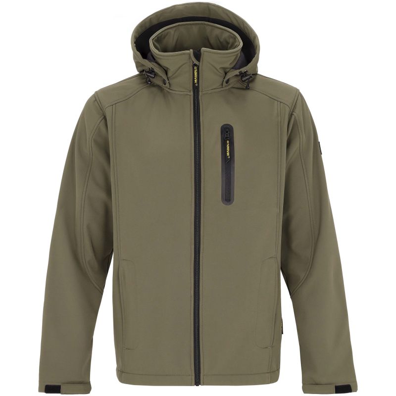 Störvik Napier - Softshell jas - Groen - 4XL