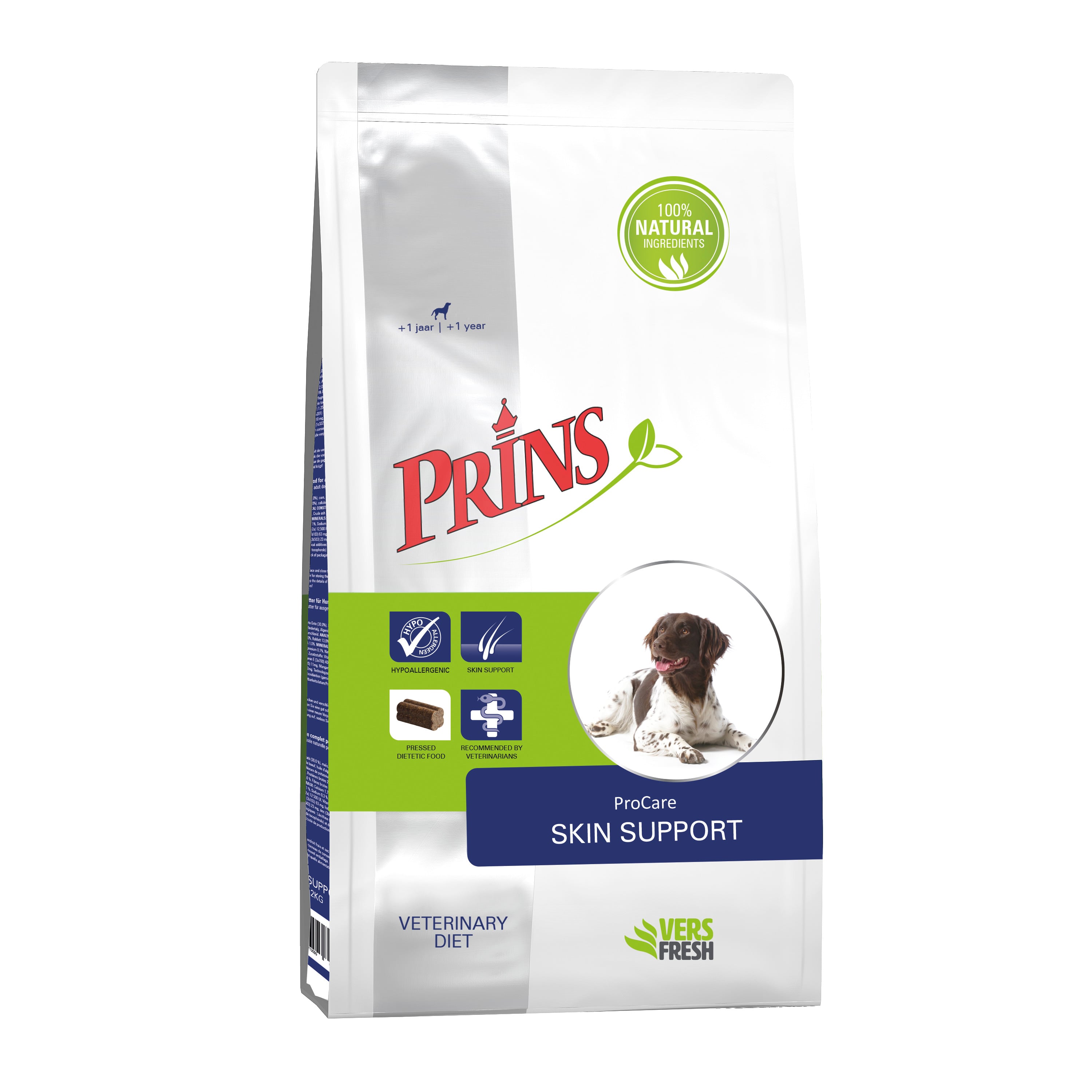 Prins Dieet ProCare Skin Support - Hondenvoer veterinair - 3 Kilogram - eend