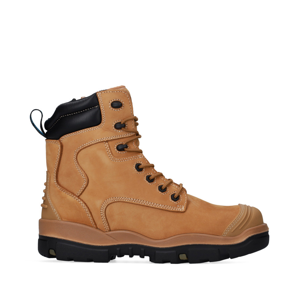 Bata Helix Longreach Rits - Brede leest - Werkschoenen - Bruin - 38