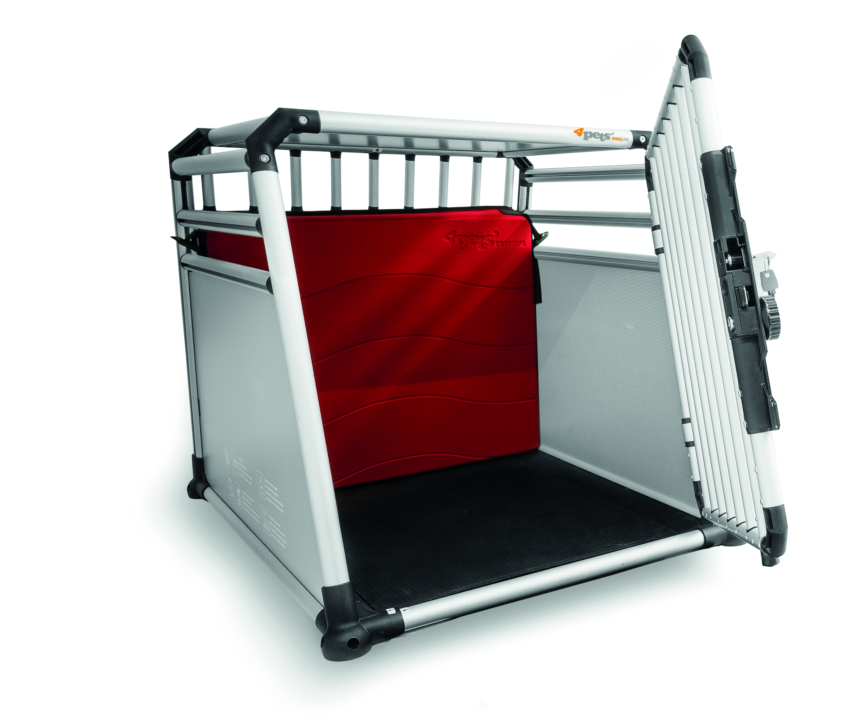 4Pets Crash-bag - Pro 1 - Crash kussen Autobench - rood - 5x45 cm - 1